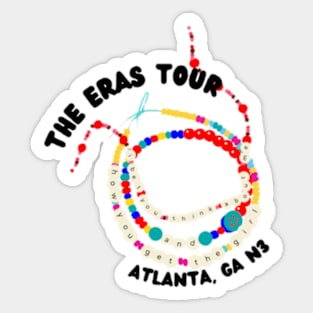 Atlanta Eras Tour N3 Sticker